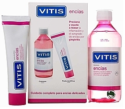 Fragrances, Perfumes, Cosmetics Set - Dentaid Vitis Eences Gums (100ml/toothpaste + m/wash/500ml)