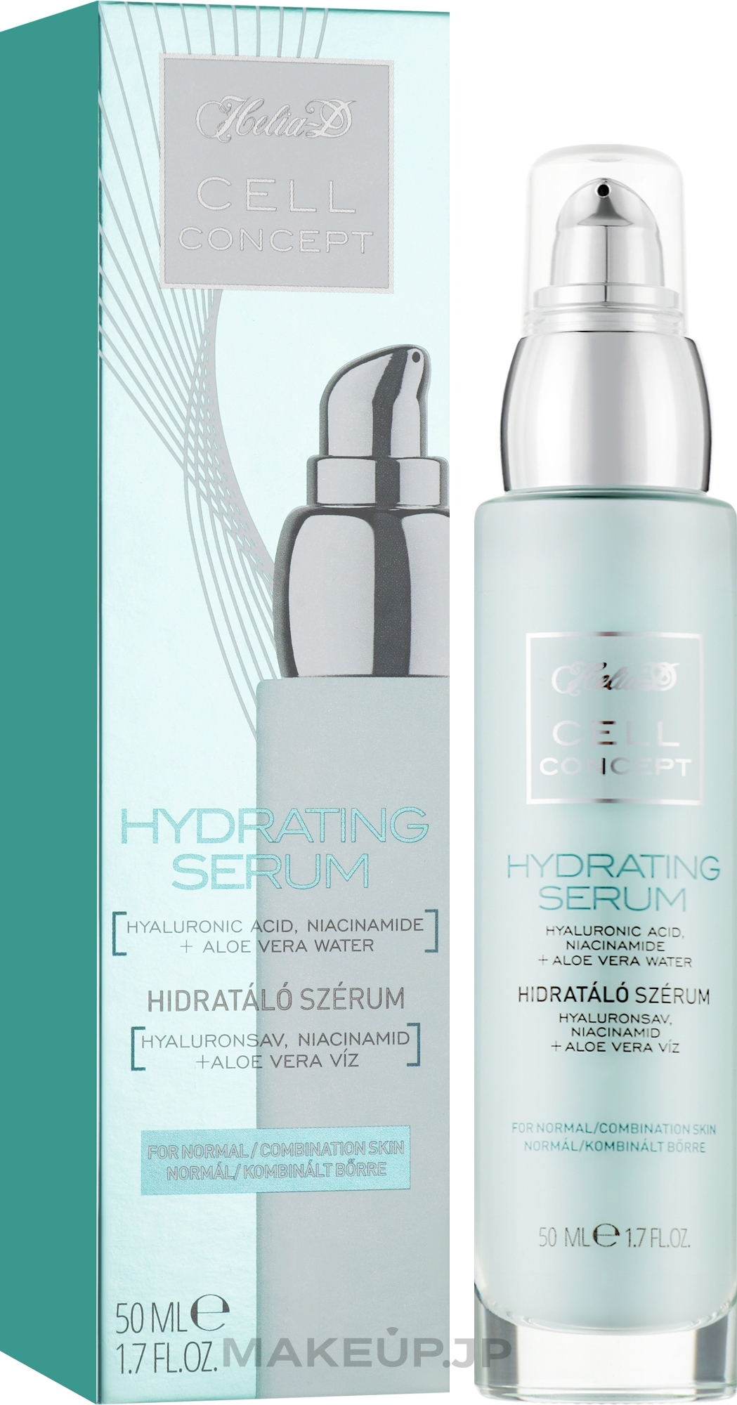 Moisturizing Serum for Normal & Combination Skin 35+ - Helia-D Cell Concept Hydrating Serum — photo 50 ml