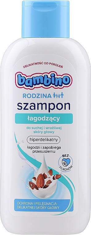 Soothing Shampoo for Dry & Sensitive Scalp - Bambino Family Soothing Shampoo — photo N5