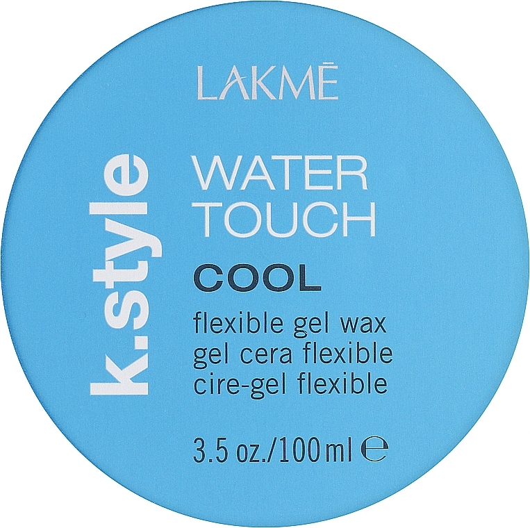 Elastic Hold Gel Wax - Lakme K.style Cool Water Touch — photo N2