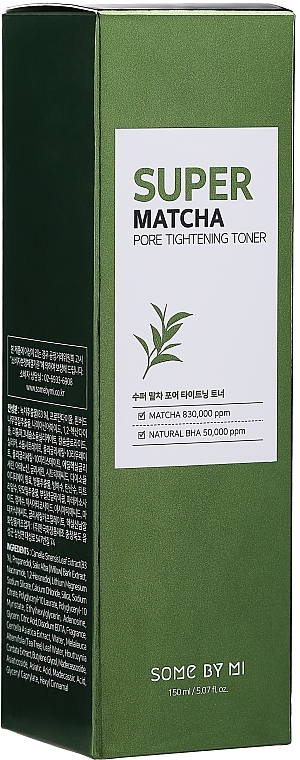 Acid Face Toner - Some By Mi Super Matcha Pore Tightening Toner — photo N2