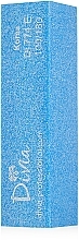 Fragrances, Perfumes, Cosmetics 4-Sided Nail Buffer 100/180, blue - Divia