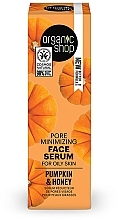 Pumpkin & Honey Serum for Oily Skin - Organic Shop Pumpkin & Honey Pore Minimizing Serum — photo N2