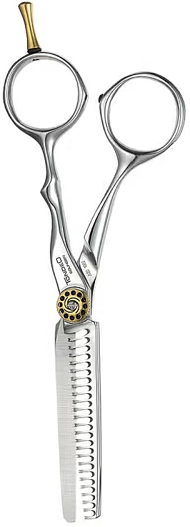 Hairdressing Thinning Scissors, 9015 - Tondeo Mythos Offset 5.75" Wave Thinning Scissors — photo N1