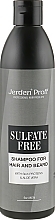 Fragrances, Perfumes, Cosmetics Men Hair & Beard Shampoo - Jerden Proff Sulfate Free Shampoo for Hair and Beard