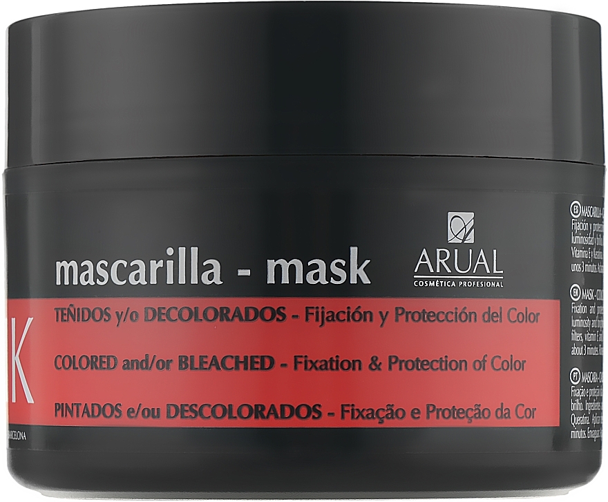 Mask for Colored & Bleached Hair - Arual Unik Color Care Mask — photo N1