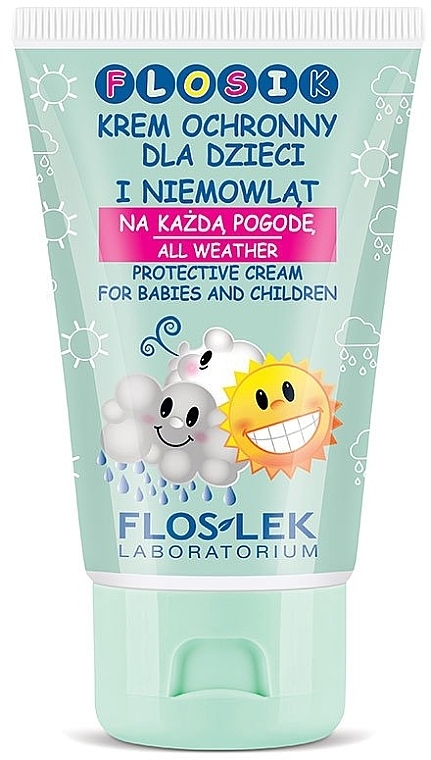 Newborn & Baby Protective Cream - Floslek Flosik All Weather Protective Cream — photo N1