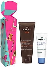 Fragrances, Perfumes, Cosmetics Set - Nuxe Cracker Noel Men (sh/gel/200ml + cr/15ml)