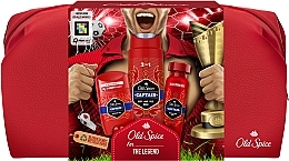 Fragrances, Perfumes, Cosmetics Set - Old Spice Captain (deo/50ml + sh/gel/250ml + deo/spray/150ml + bag)