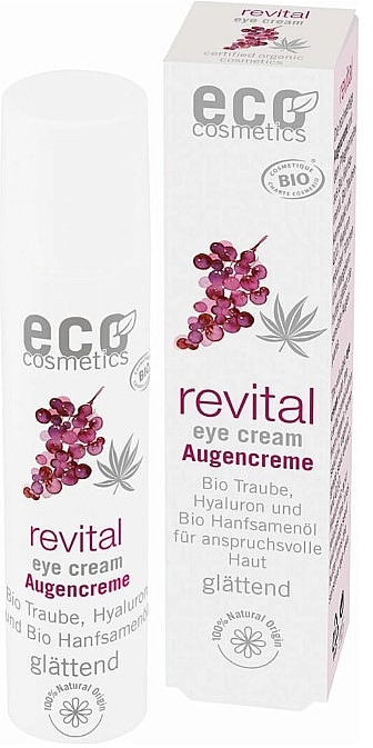 Repairing Eye Cream - Eco Cosmetics Revital Eye Cream — photo N1