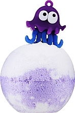 Bath Bomb with Toy, purple, octopus - Chlapu Chlap Bomb — photo N1