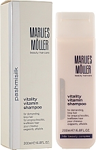 Fragrances, Perfumes, Cosmetics Vitamin Shampoo - Marlies Moller Pashmisilk Vitality Vitamin Shampoo