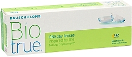 Daily Contact Lenses, 30 pcs - Bausch & Lomb Biotrue ONEday Contact Lenses — photo N1