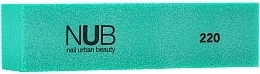 Fragrances, Perfumes, Cosmetics Nail Buffer, green, 220 - NUB