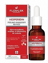 Night Acid Facial Peeling - Floslek Hesperidin Acid Peeling For Night — photo N1