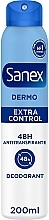Antiperspirant Deodorant - Sanex Dermo Extra Control — photo N1