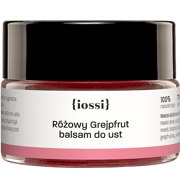 Lip Balm "Pink Grapefruit" - Iossi Lip Balm Pink Grapefruit — photo N1