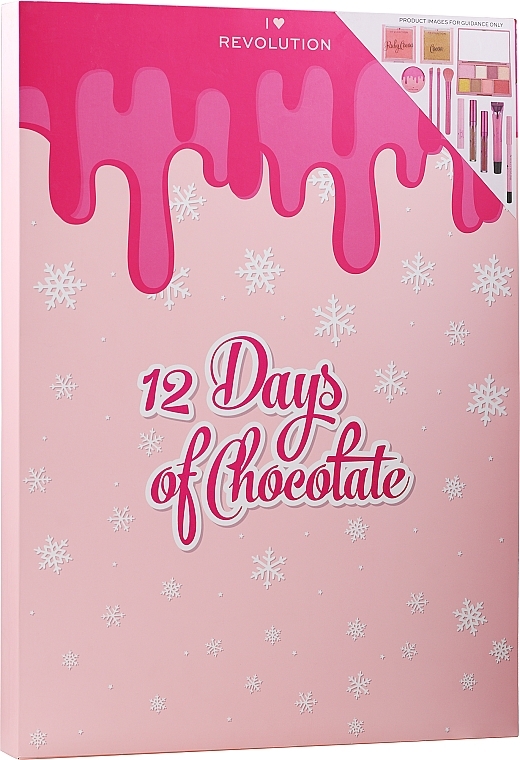 12-Piece Advent Calendar - I Heart Revolution Advent Calendar 12 Days Of Chocolate — photo N1