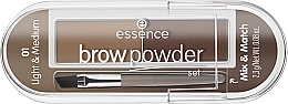Fragrances, Perfumes, Cosmetics Eyebrow Styling Set - Essence Eyebrow Stylist Set