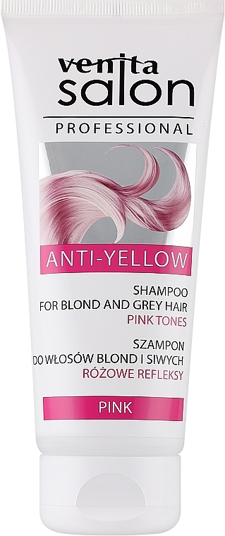 Shampoo - Venita Salon Professional Anti -Yellow Shampoo — photo N1
