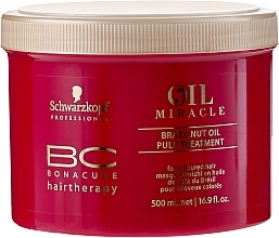 Brazilnut Oil Hair Mask - Schwarzkopf Professional Bonacure BC Miracle Brazilnut Oil Pulp Treatment — photo N8