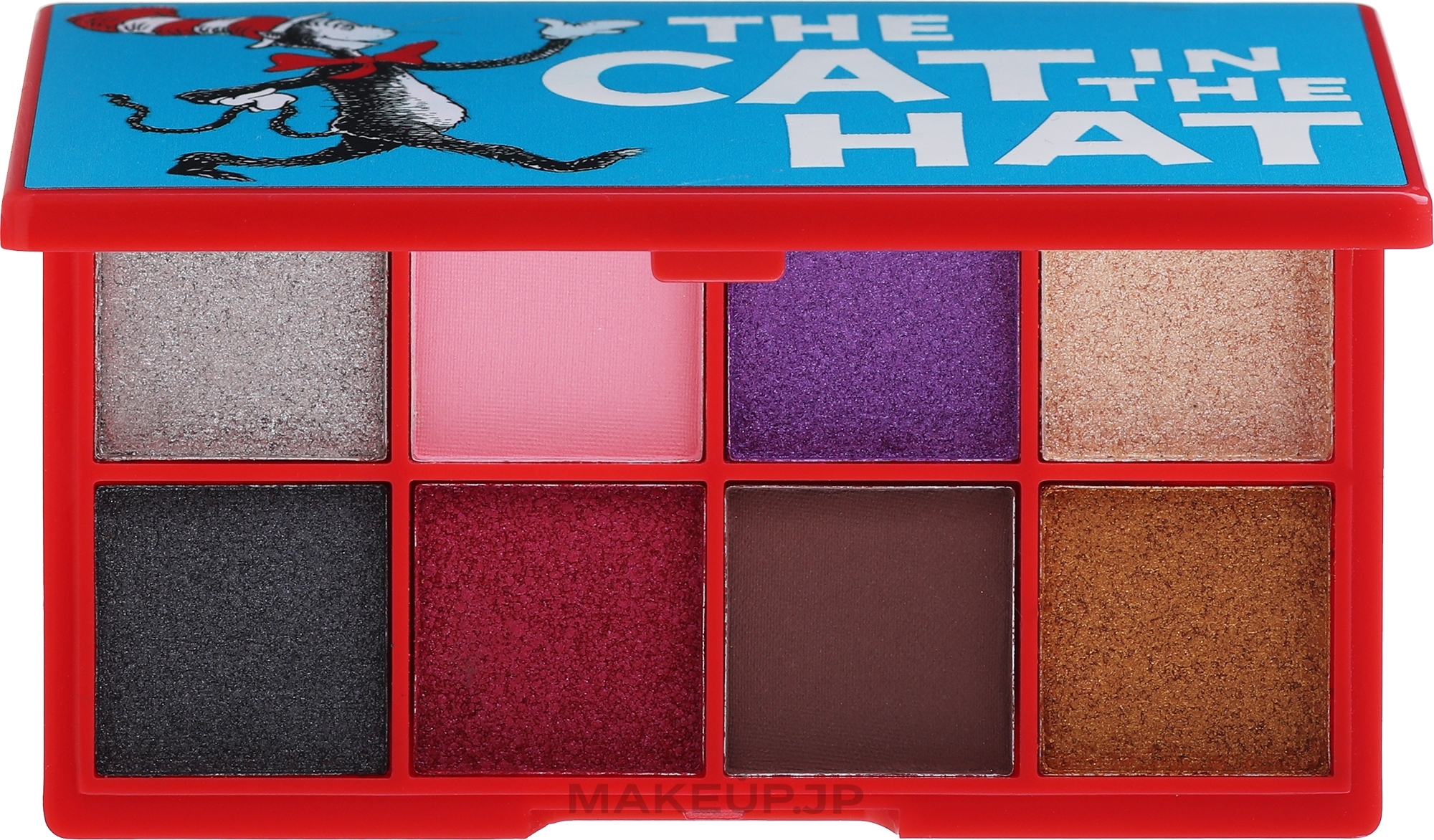 Eyeshadow Palette - I Heart Revolution Dr. Seuss Cat in The Hat — photo 10.8 g