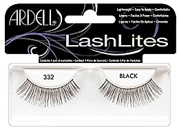 False Lashes - Ardell LashLites Black 332 — photo N7