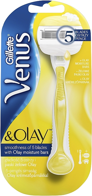 Razor with 1 Replaceable Cartridge - Gillette Venus & Olay  — photo N3