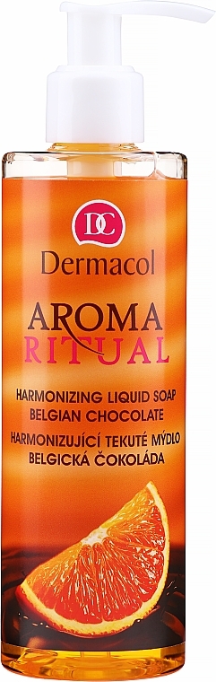 Liquid Soap "Belgian Chocolate" - Dermacol Aroma Ritual Liquid Soap Belgian Chocolate — photo N1