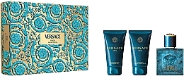 Fragrances, Perfumes, Cosmetics Versace Eros Eau - Set (edp/50ml+sh/gel/50ml+ash/balm/50ml)