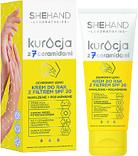 Moisturizing & Brightening Protective Hand Cream - SheHand Treatment with 7 ceramides SPF 20 — photo N2