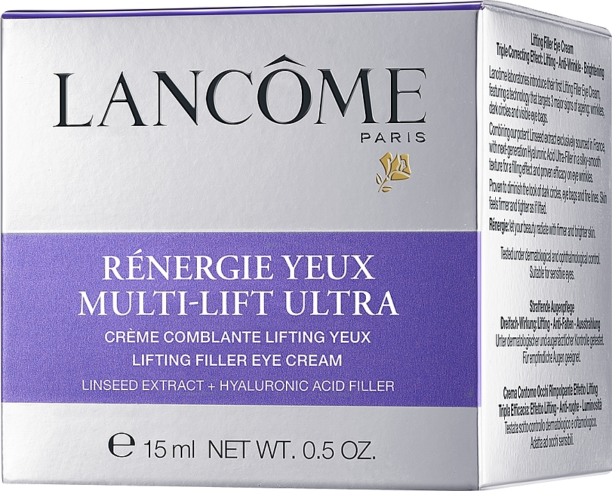 Lifting Eye Cream - Lancome Renergie Multi-Lift Ultra — photo N6