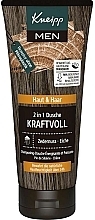 Fragrances, Perfumes, Cosmetics 2-in-1 Shower Gel & Shampoo - Kneipp Kraftvoll Cedar Nut & Oak