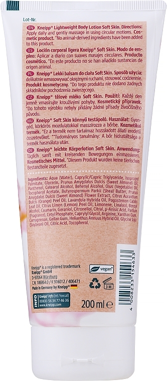 Body Lotion "Almond Blossom" - Kneipp Almond Blossom Body Lotion — photo N6