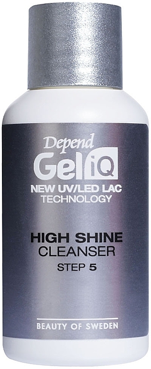 Gel Polish Gloss - Depend Cosmetic Gel iQ High Shine Cleanser Step 5 — photo N1