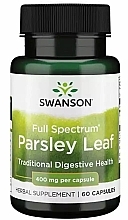 Papaya Leaf Dietary Supplement, 400 mg - Swanson Full Spectrum Papaya Leaf, Swanson — photo N5