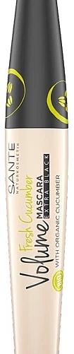 Sante Fresh Cucumber Volume Mascara Extra Black - Cucumber Mascara — photo N13