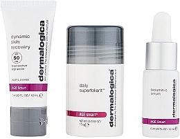 Set - Dermalogica Age Defense Kit (powder/13ml + ser/10ml + cr/12ml) — photo N2