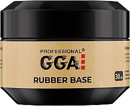 Gumowa baza pod lakier hybrydowy - GGA Professional Rubber Base — photo N1