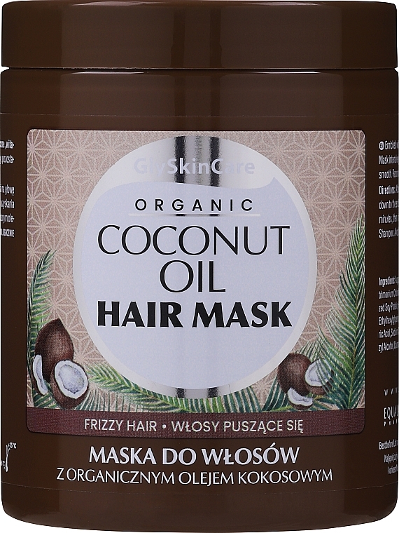 Coconut, Collagen & Keratin Hair Mask - GlySkinCare Coconut Oil Hair Mask — photo N1