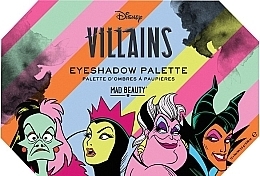 Eyeshadow Palette - Mad Beauty Disney Pop Villains Eye Shadow Palette — photo N1