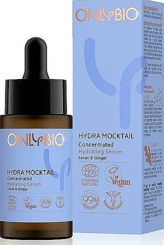 Concentrated Moisturizing Face Serum - Only Bio Hydra Mocktail Concentrated Moisturizing Serum — photo N1