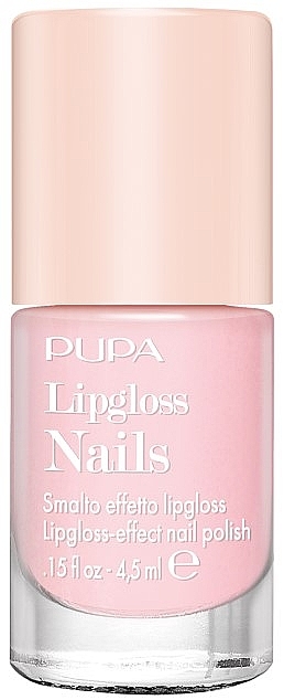 Glossy Nail Polish - Pupa Lipgloss-Effect Nail Polish — photo N1