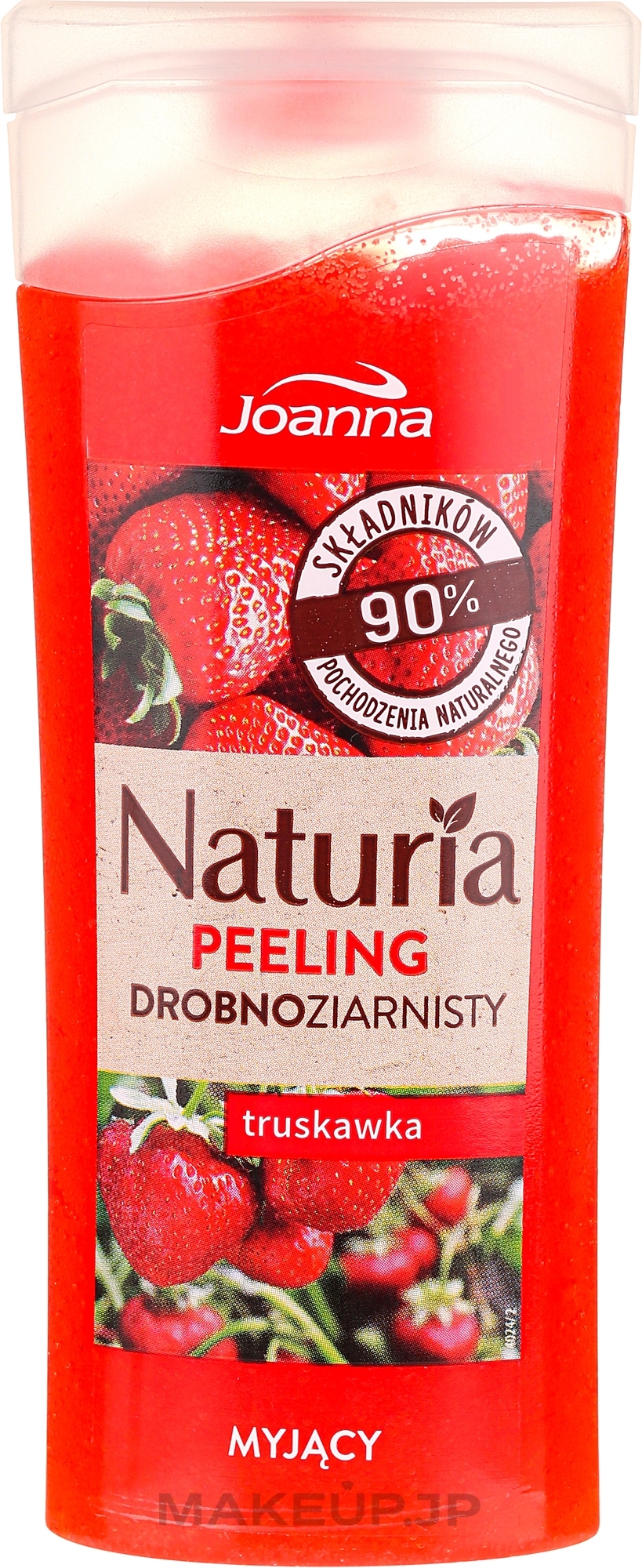 Fine-Grained Shower Peeling 'Strawberry' - Joanna Naturia Peeling — photo 100 g