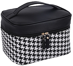 Fragrances, Perfumes, Cosmetics Makeup Bag, black and white - Ecarla KS50