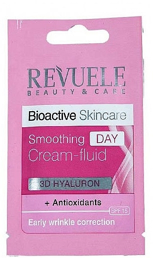 Day Cream-Fluid - Revuele Bioactive Skincare 3D Hyaluron Smoothing Day Cream-Fluid (sample) — photo N4