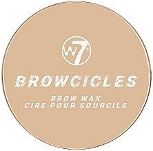 Brow Modeling Soap - W7 Browcicles Brow Wax — photo N2