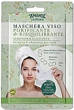 Fragrances, Perfumes, Cosmetics Cleansing & Regenerating Face Mask - L'Amande Nature Purifying & Rebalancing Face Mask