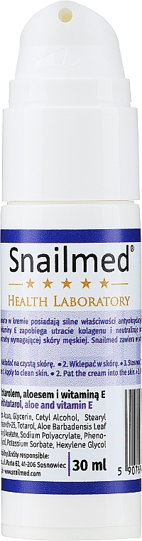 Men Totarol Active Cream - Snailmed Health Laboratory — photo N2