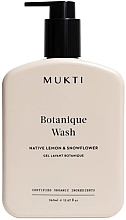 Fragrances, Perfumes, Cosmetics Refreshing Shower Gel - Mukti Organics Botanique Wash